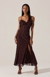ASTR the Label Leonie Floral Lace Maxi Dress RJ Pope ASTR the Label Leonie Floral Lace Maxi Dress RJ Pope