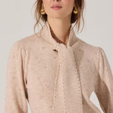 ASTR the Label Ovalia Scarf Neck Sweater