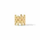 Julie Vos Bamboo Ring Gold