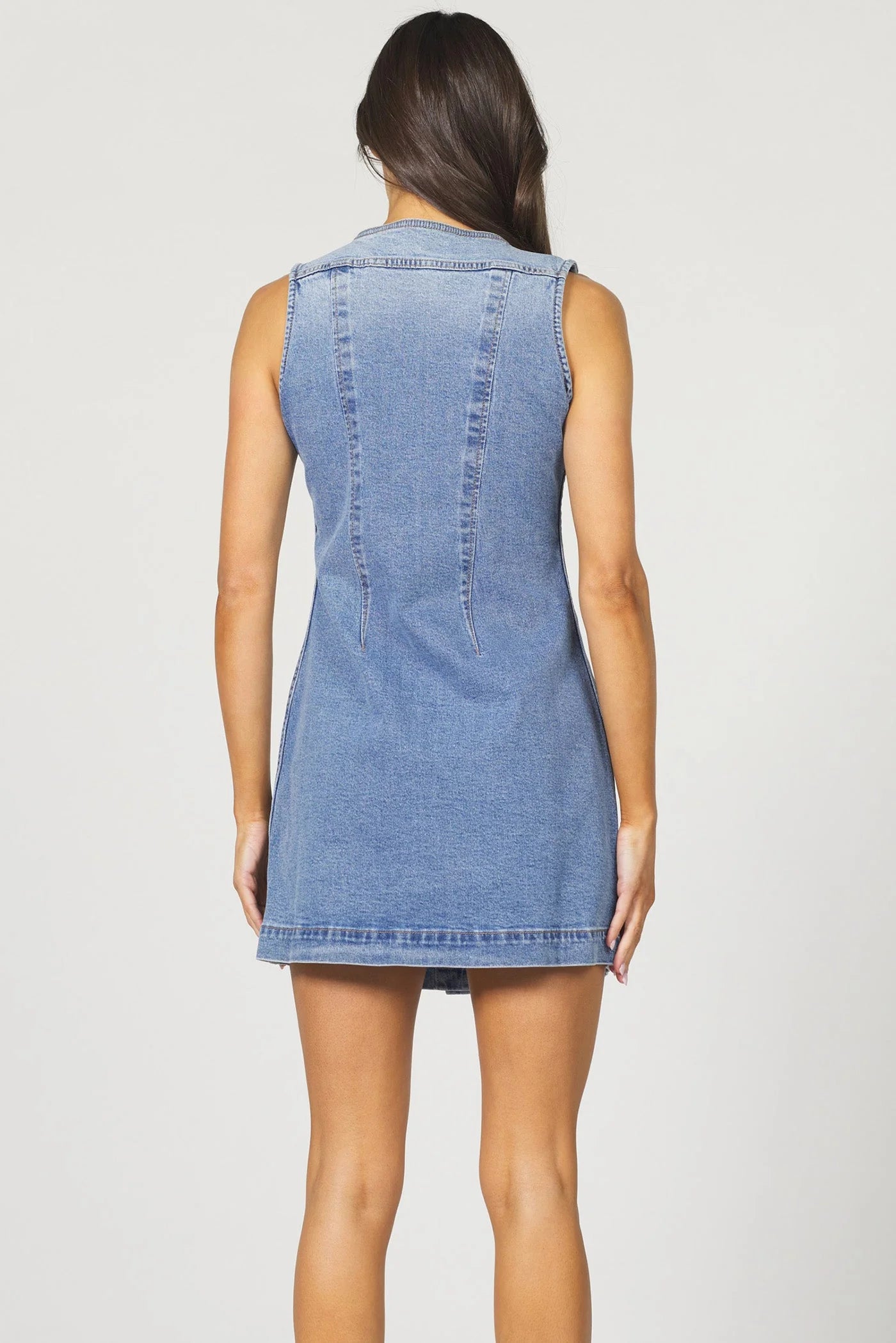 dear john denim dress DEAR JOHN Luella Denim Dress - Lake Chelan