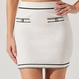 ASTR The Label Sessy Skirt White