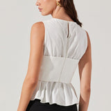 ASTR Isela Top White