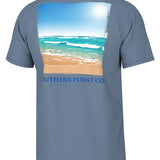 Southern Point Beach Design Short Sleeve Tee