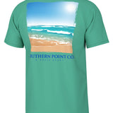 Southern Point Beach Design Short Sleeve Tee