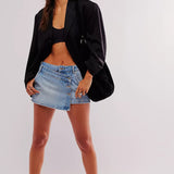 Free People Wynne Denim Skirt