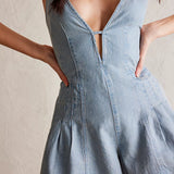 Free People Nostalgia Ultra-Shortalls