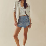 Free People We The Free Emmy Denim Skort