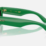 RayBan Wayfarer Puffer Green Sunglasses