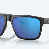 Costa Paunch XL - Matte Black Blue Mirror 580G