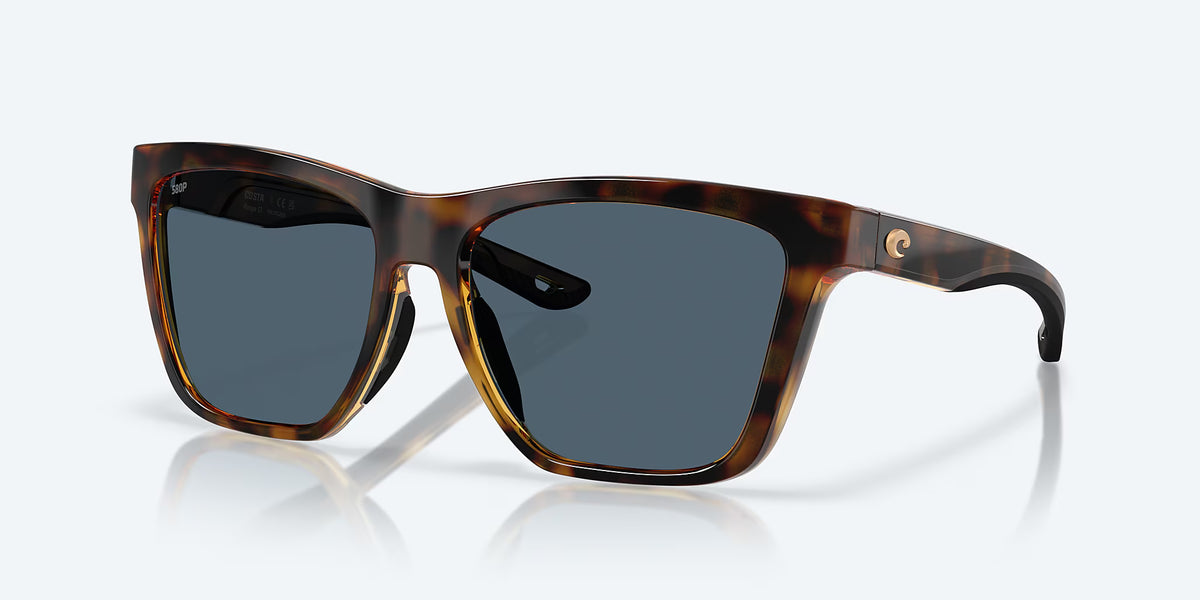 Costa Polarized Panga ii gold tuna alley 580g Tortoise Frame with Black Lenses Costa Tuna Alley Readers XL (62-11) with Copper lenses and  main image 2