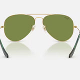 Aviator Large Metal - Green Polarized