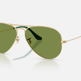 Aviator Large Metal - Green Polarized