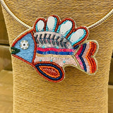 Spring - Rainbow Fish Necklace (Multi)