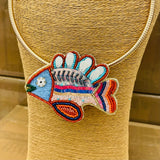 Spring - Rainbow Fish Necklace (Multi)