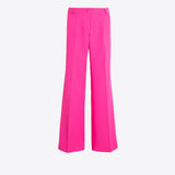 Vilagallo Neon Pink Crepe Trousers