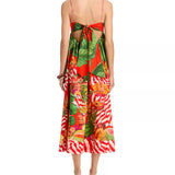 Farm Rio Fruit Trolly Red Dress