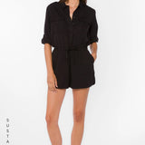 Velvet Heart Luba Black Romper