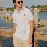 Birdie Retriever Blue Polo