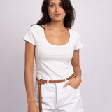 Amsterdam Heritage Evin Leather Wrap Belt