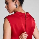 Spanx Silky Smooth Cowl Neck Sleeveless Top