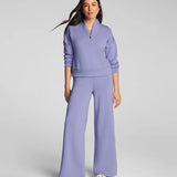 Spanx Air Essentials Shawl Collar Half Zip