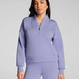 Spanx Air Essentials Shawl Collar Half Zip