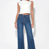 Adelyn Rae Delilah Asymmetric Neck Top