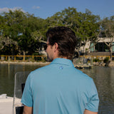 Birdie Retriever Abaco Blue Polo