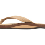 Rainbow Sandals Men's Single Layer Premier Leather with Arch Support 1" Strap