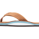 Rainbow Sandals Men's Single Layer Premier Leather with Arch Support 1" Strap