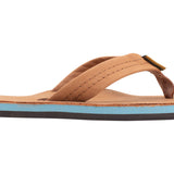 Rainbow Sandals Men's Single Layer Premier Leather with Arch Support 1" Strap
