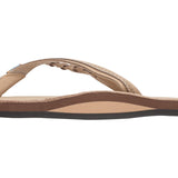 Rainbow Sandals Flirty Braidy - Ladies Single Layer Premier Leather 1/2" Narrow Strap with Braid