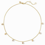 Julie Vos Rainbow Delicate Charm Necklace