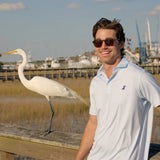 Birdie Retriever Blue Polo