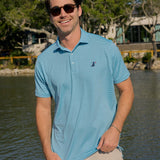 Birdie Retriever Abaco Blue Polo
