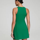 SPANX Get It Moving Green Dress