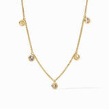 Julie Vos Rainbow Delicate Charm Necklace