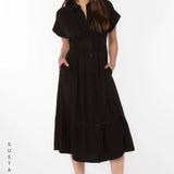 Velvet Heart Emily Black Dress
