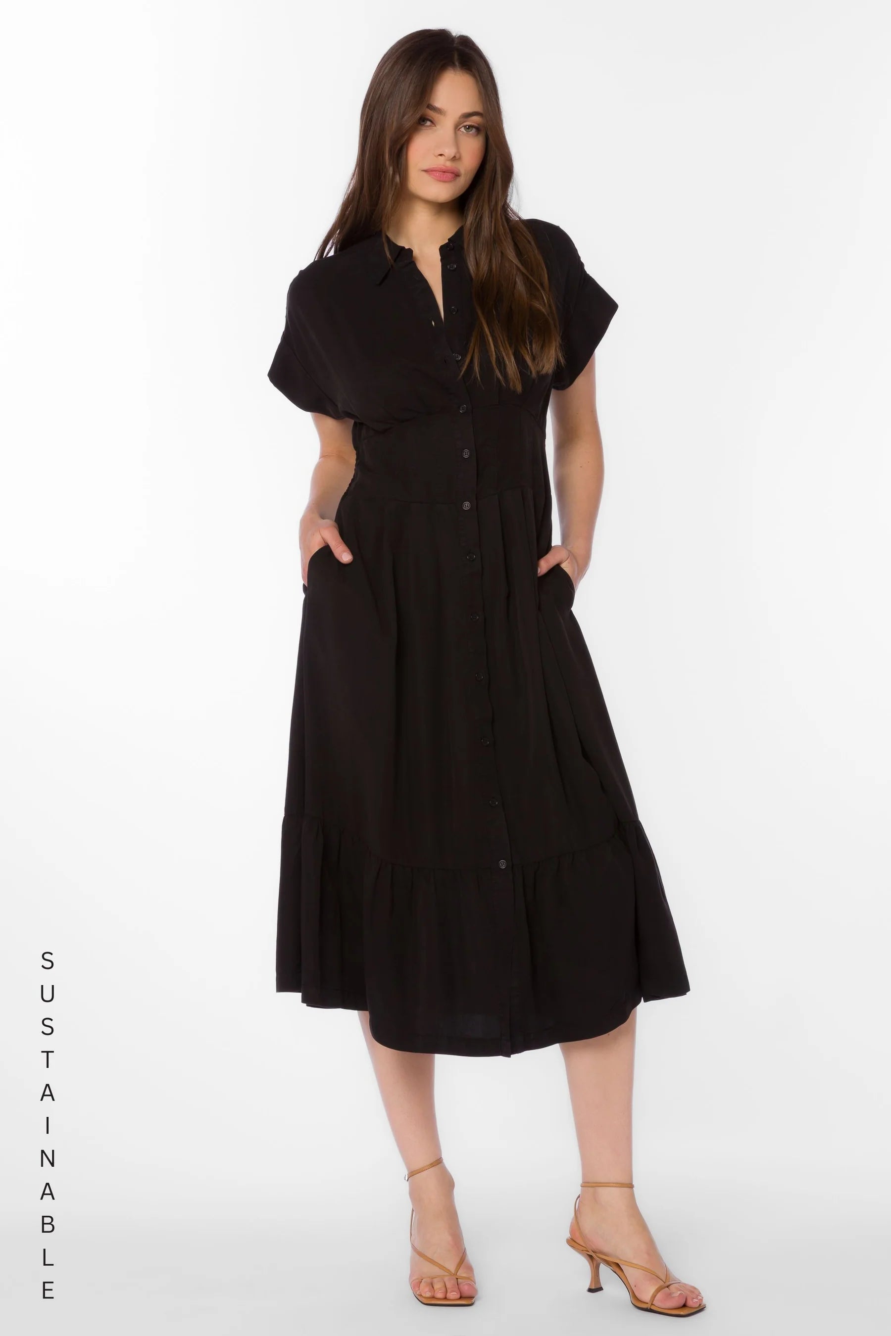 Velvet Heart Emily Black Dress Velvet Heart Emily Black Dress