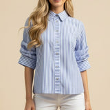 Pinch Striped Button-Up