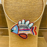 Spring - Rainbow Fish Necklace (Multi)