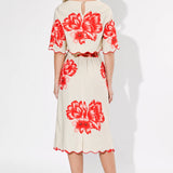 Adelyn Rae Ashley Scallop Printed Skirt