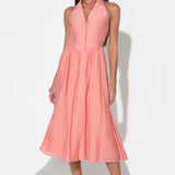 Adelyn Rae Mia Halter Midi Dress