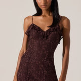 ASTR the Label Leonie Floral Lace Maxi Dress