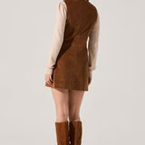 ASTR the Label Gisselle Corduroy Mini  Dress