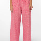Velvet Heart Allie Cherry Gingham Pants