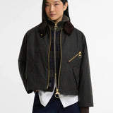 Barbour Arlene Checked Waxed Jacket