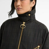 Barbour Arlene Checked Waxed Jacket