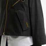 Barbour Arlene Checked Waxed Jacket
