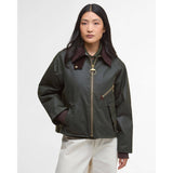 Barbour Arlene Checked Waxed Jacket